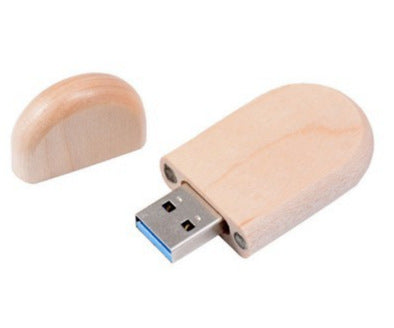 Eco-Conscious Bamboo USB Storage Drive Kalsten
