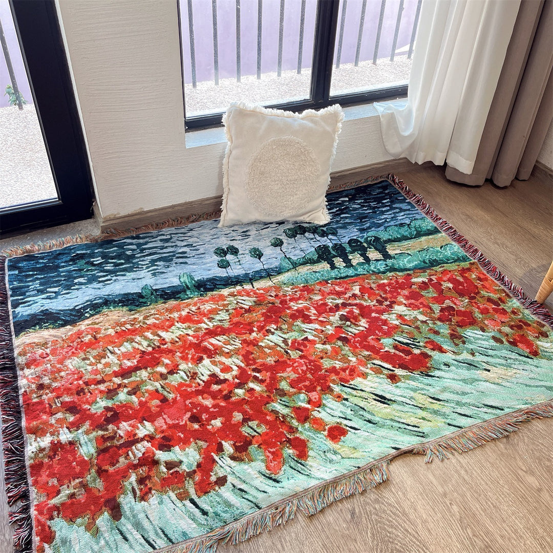 Artistic Decorative Throw Blanket