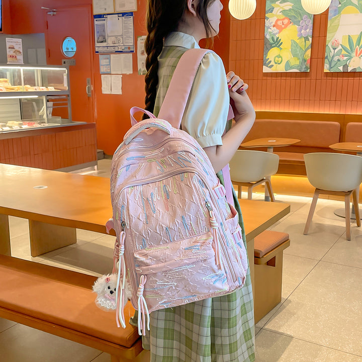 Stylish Quilted Backpack Kalsten
