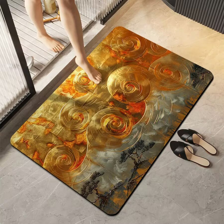 Luxurious Marble Finish Mat Kalsten