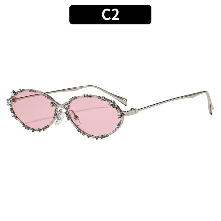 Decorative Cat-Eye Eyewear