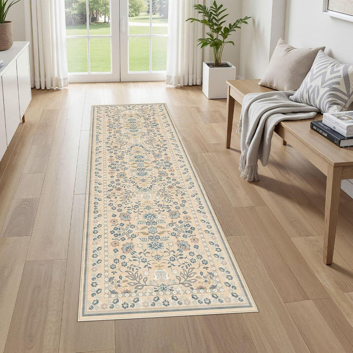 Vintage Floral Runner Carpet Kalsten
