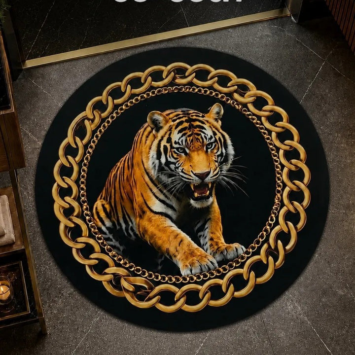 Lions Theme Decorative Floor Mat