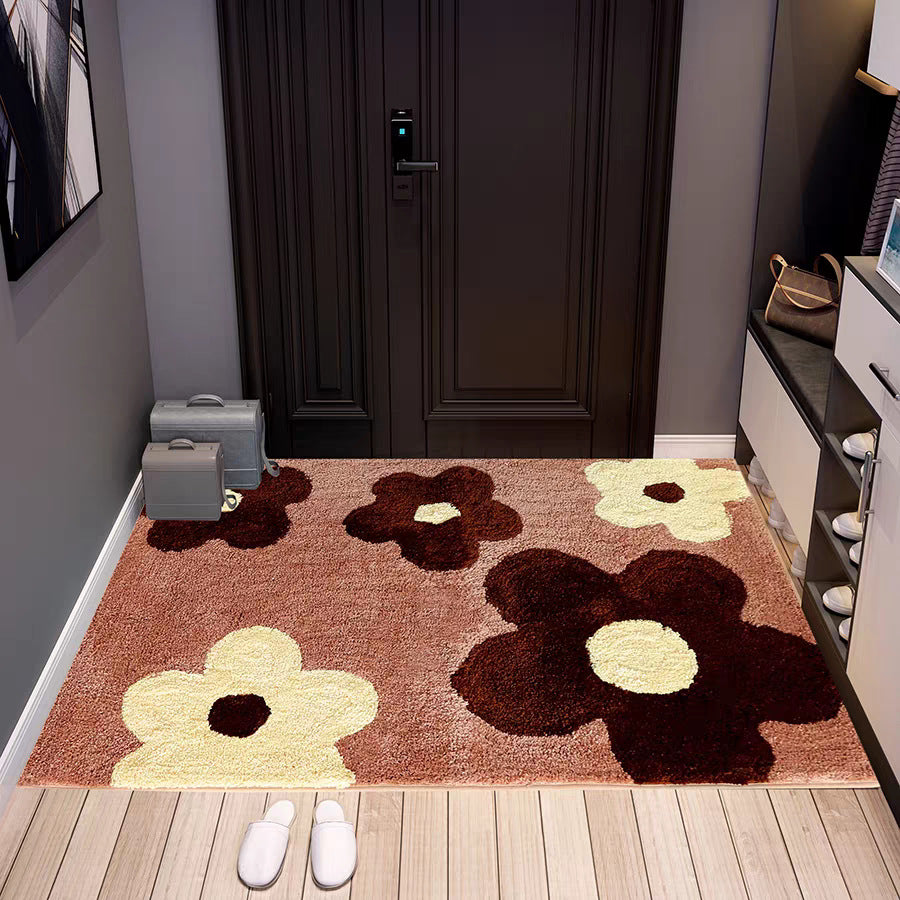Stylish Floral Patterned Area Rug Kalsten