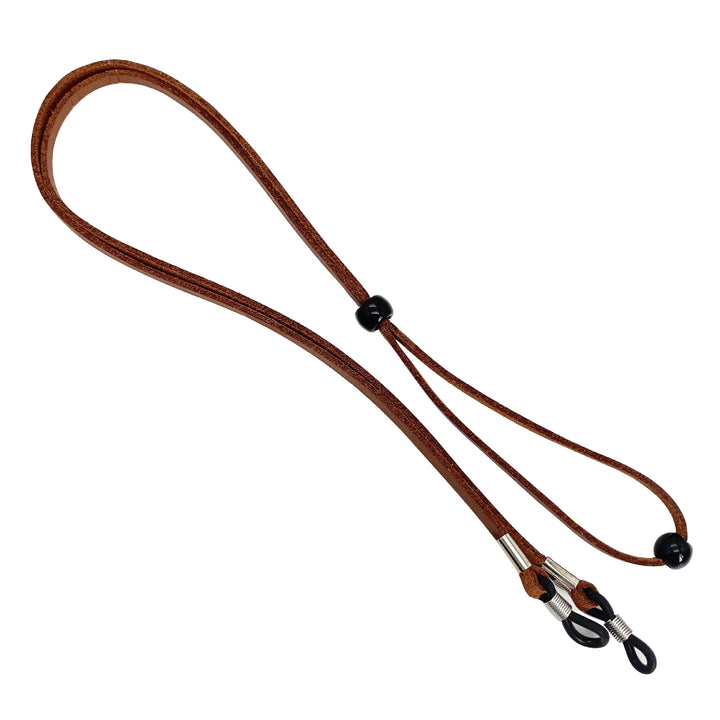 Adjustable Leather Eyewear Retainer Kalsten