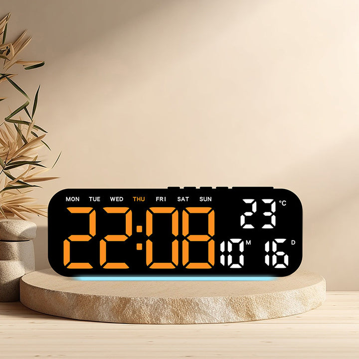 Digital weather alarm clock with temperature and hygrometer display Kalsten