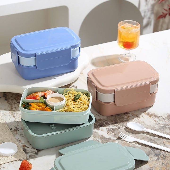 Multi-Tiered Leak-Proof Lunch Box