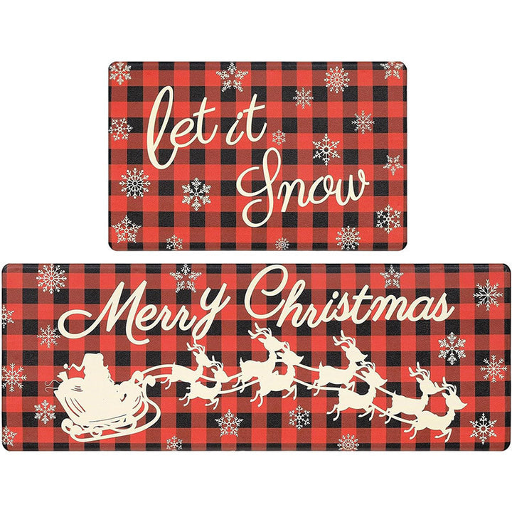 Festive Holiday Themed Doormat Kalsten