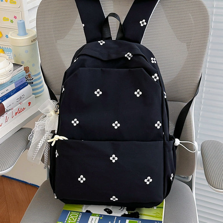 Floral Embroidered Casual Backpack Kalsten