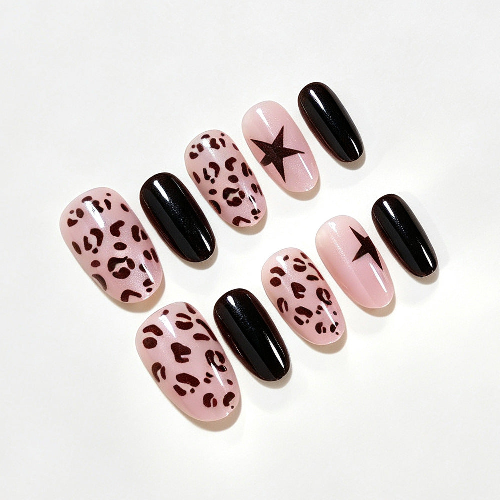 Artistic Leopard Print Nail Wraps Kalsten
