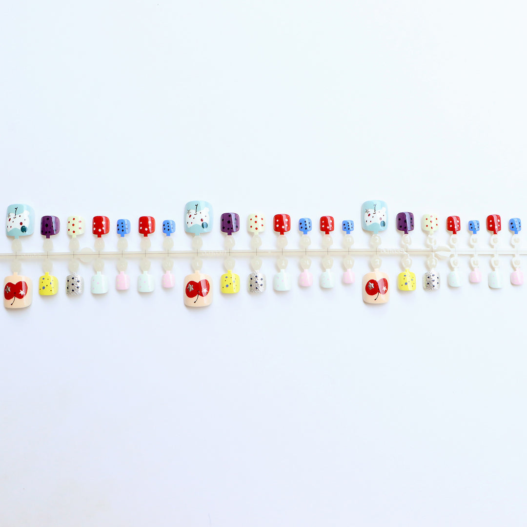 Creative Themed Press-On Nail Collection Kalsten