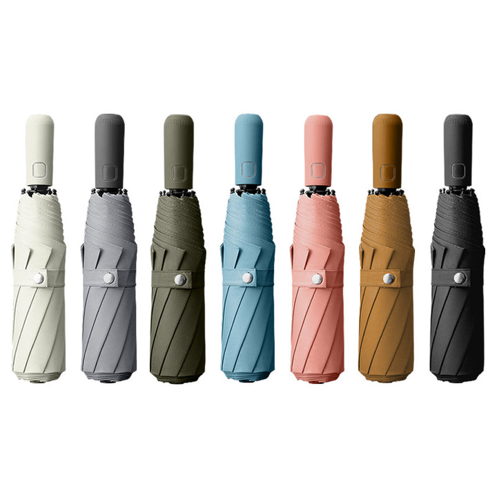 Ladies compact automatic umbrella with innovative wind protection system Kalsten