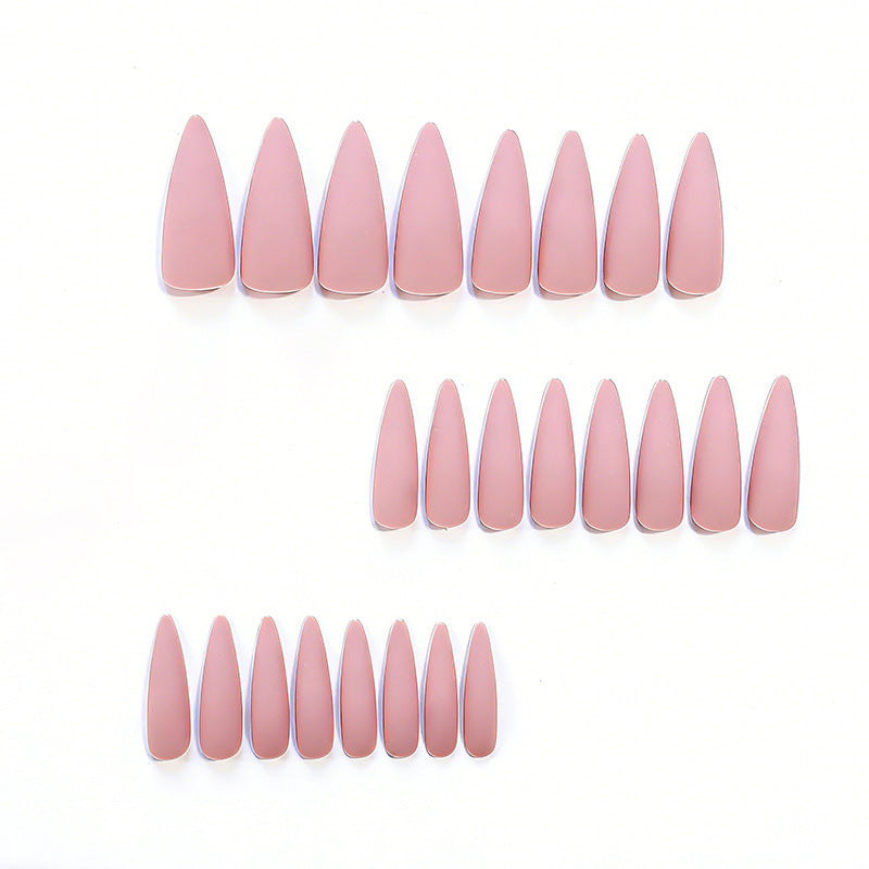 Elegant Pointed Acrylic Nail Enhancements Kalsten