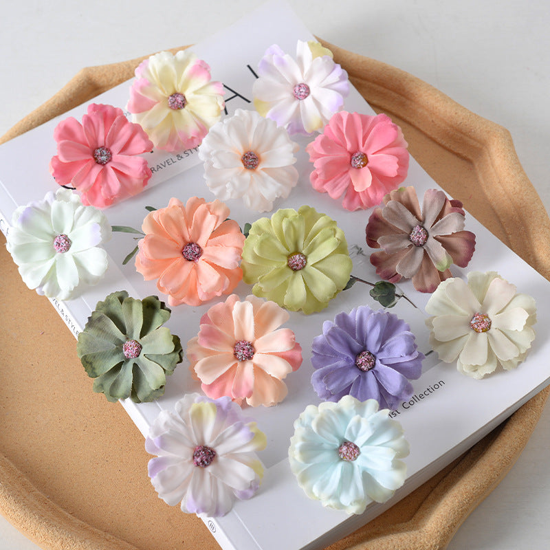 Elegant Fabric Flower Hair Clip