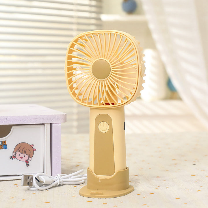 Ladies Portable Hand Fan with Flexible Holder Kalsten