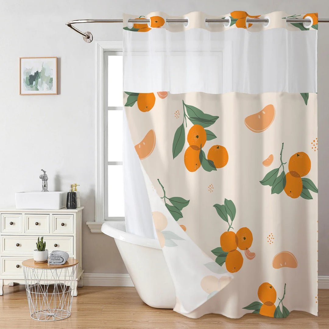 Artistic Floral Shower Curtain Kalsten