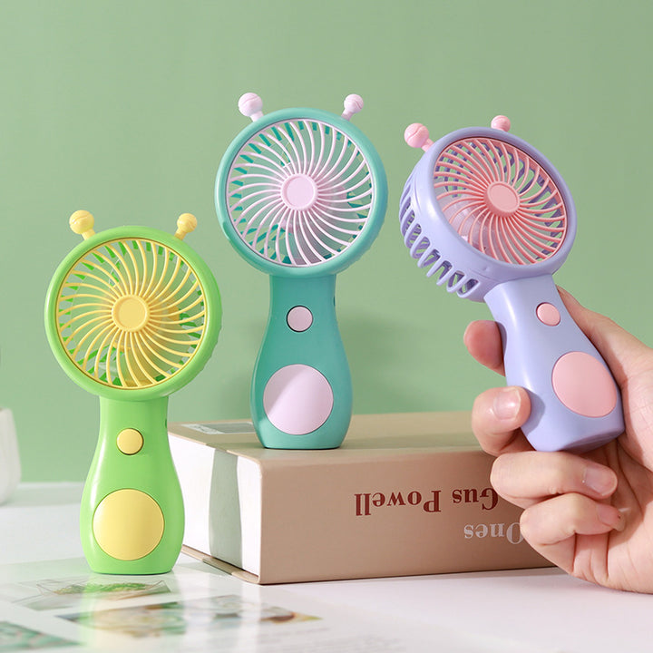 Unisex nan compact rechargeable quiet handheld fan with adjustable tilt Kalsten