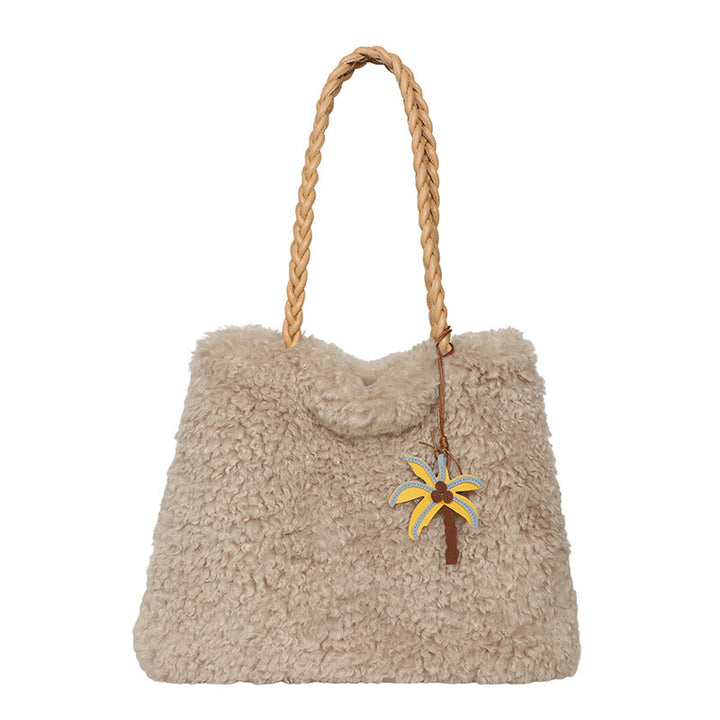 Cozy Textured Tote Bag