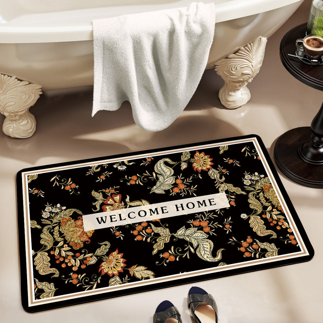 Luxurious Bathroom Floor Mat Kalsten