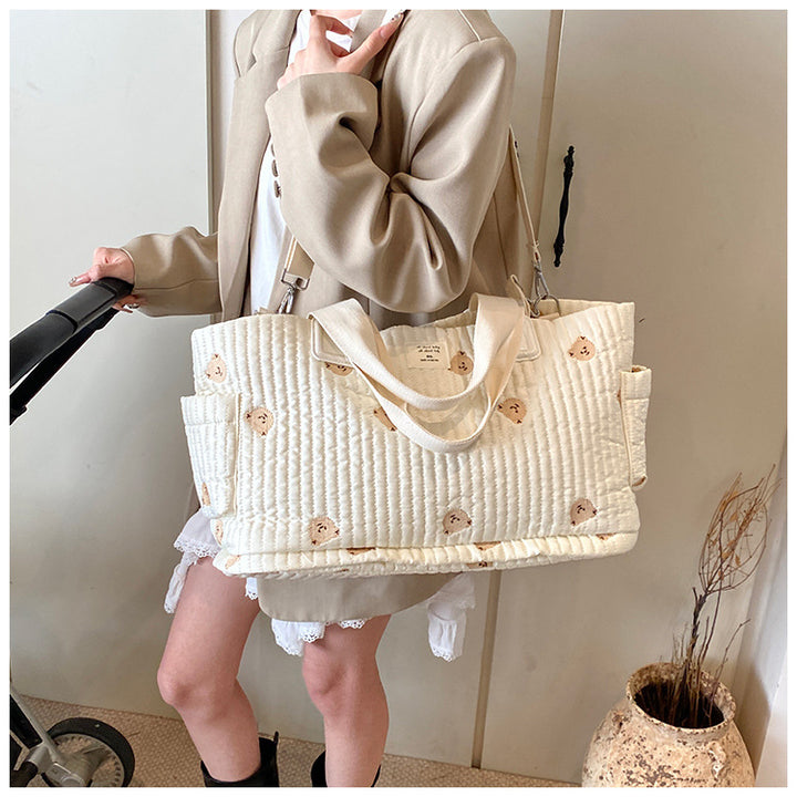 Stylish Quilted Tote Bag Kalsten