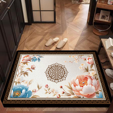 Playful Citrus-Themed Bath Mat Kalsten