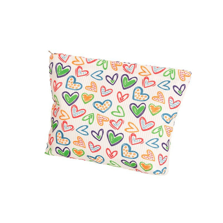 Playful Bow-Patterned Makeup Pouch Kalsten
