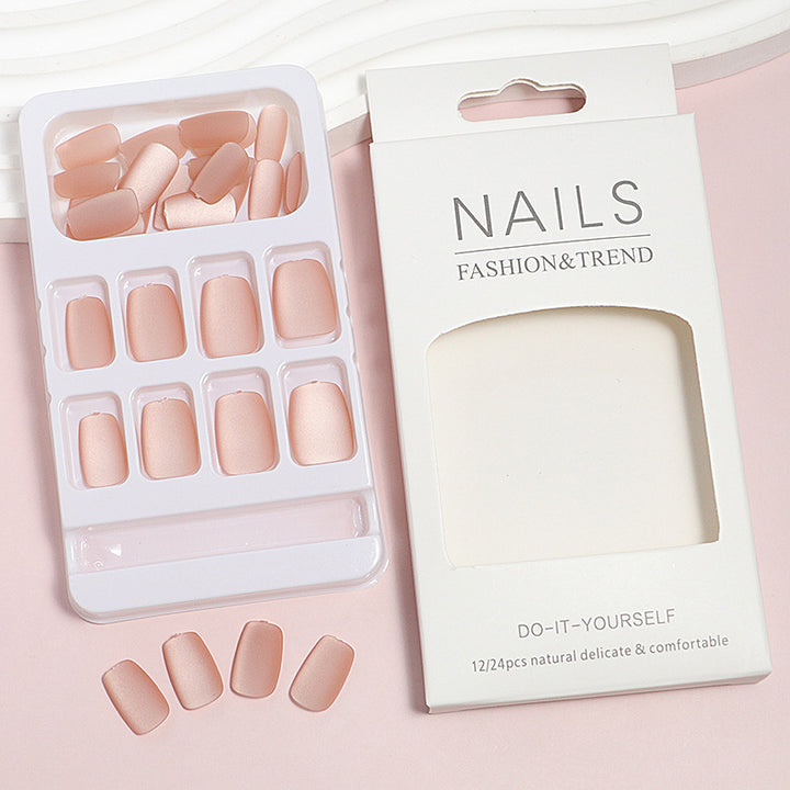 DIY Natural Finish Press-On Nail Tips Kalsten