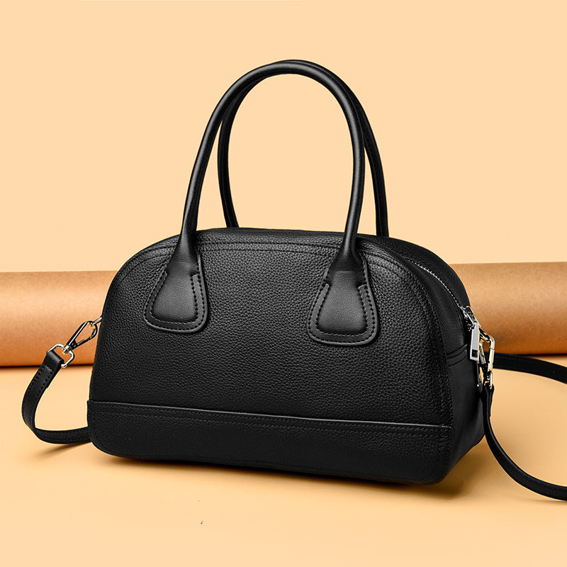 Textured Leather Doctor Bag Kalsten