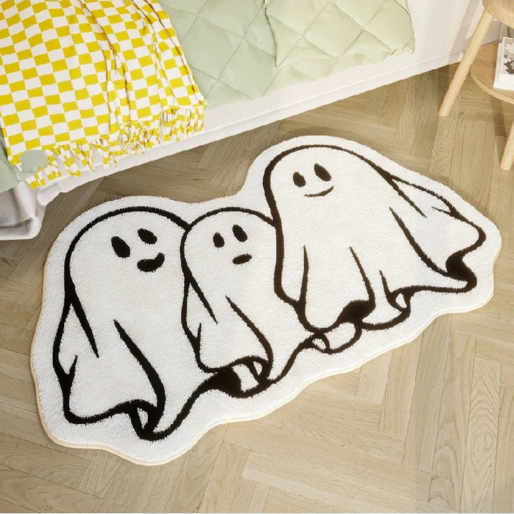 Halloween-Themed Ghost Bath Mat Kalsten