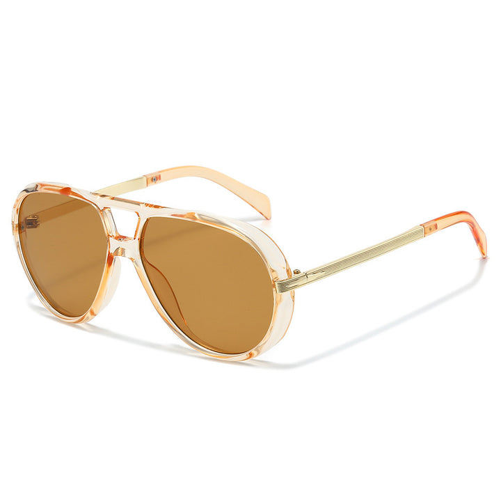 Oversized Aviator-Style Sunglasses Kalsten
