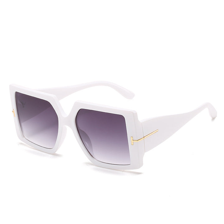 Oversized Geometric Shield Sunglasses Kalsten