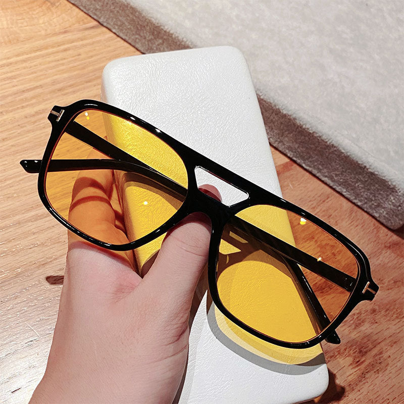 Bold Geometric Frame Glasses Kalsten