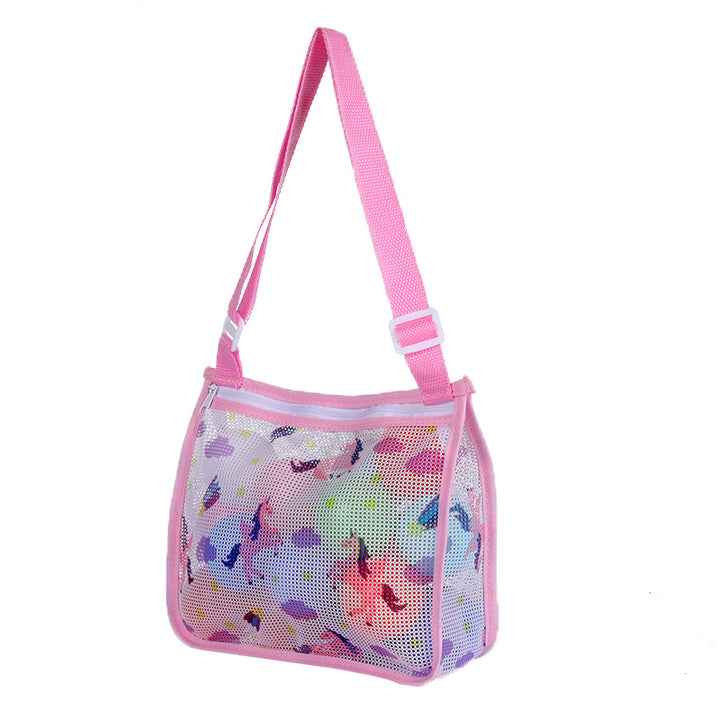 Versatile Beach Bag In Airy Mesh Design Kalsten