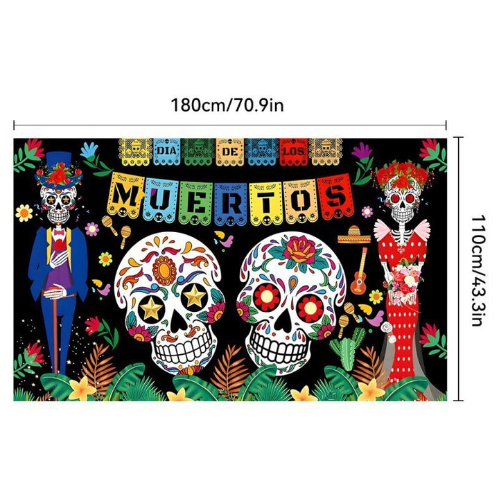 Halloween-Themed Decorative Area Mat