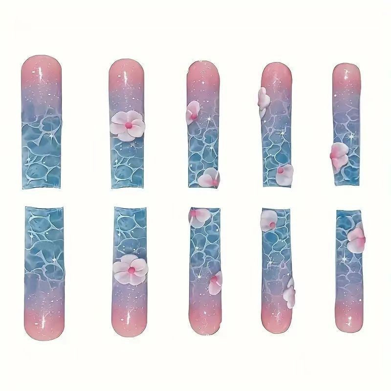 Floral Art Press-On Nail Extensions Kalsten 1787913679