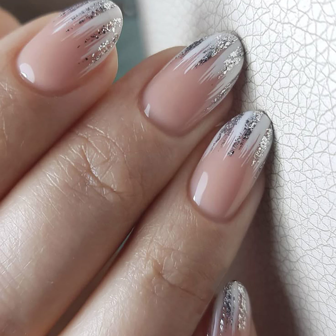 Stylish Glitter Gradient Nail Art Extensions Kalsten