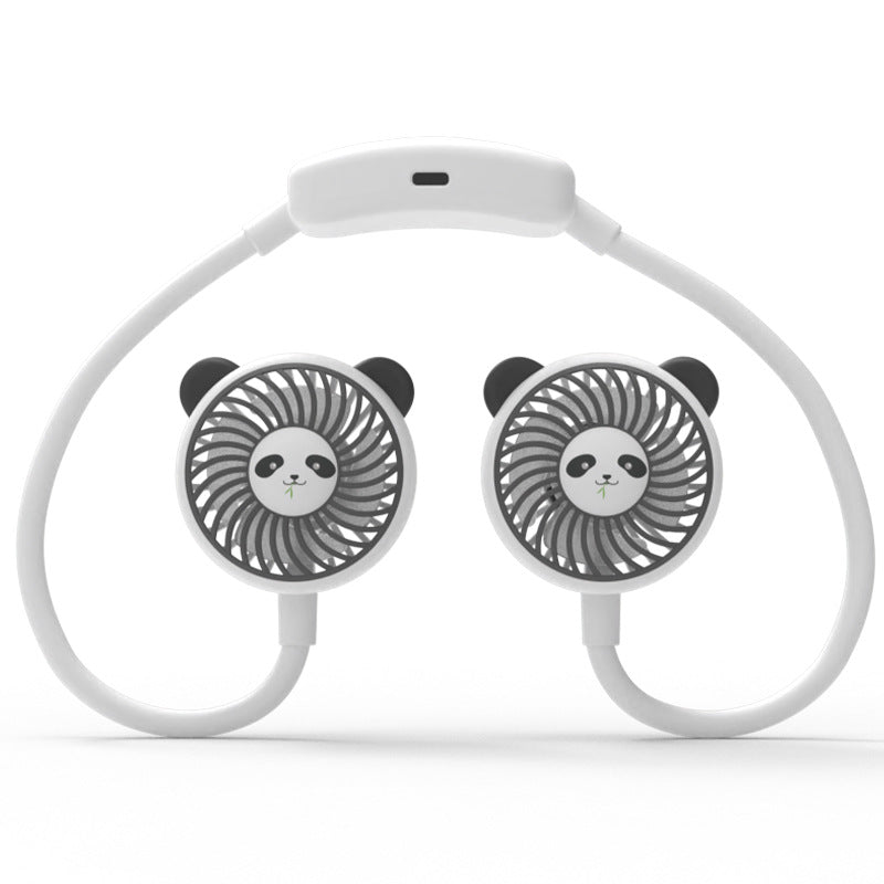 Unisex Portable Mini Fan with Funny Panda Design Kalsten