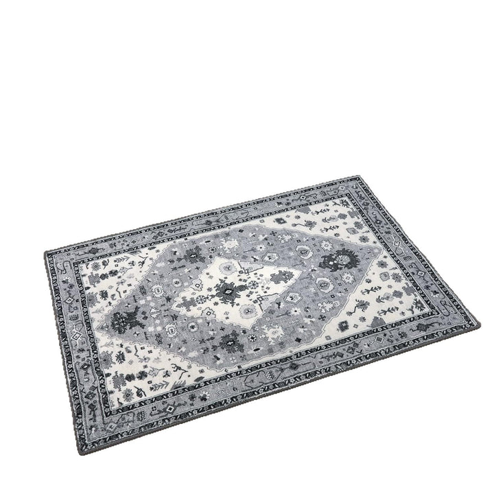 Vintage Floral Patterned Area Rug