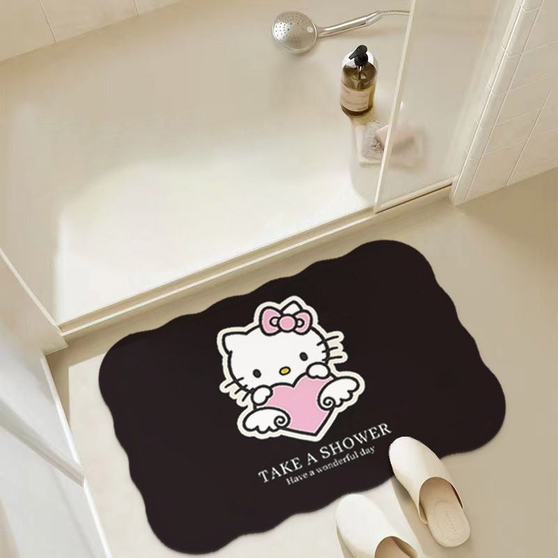 Cute Cartoon-Themed Bath Mat
