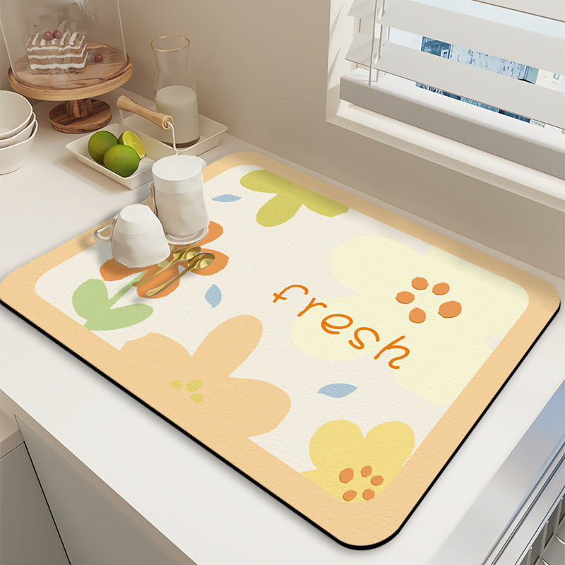 Decorative Kitchen Counter Mat