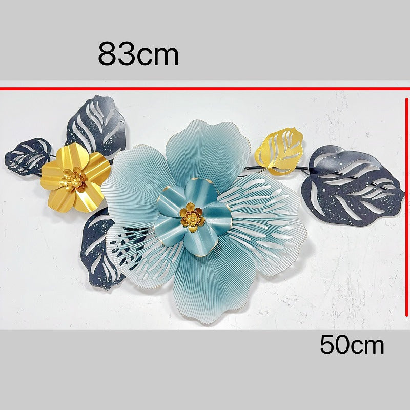 Floral Metal Wall Art Sculpture Kalsten