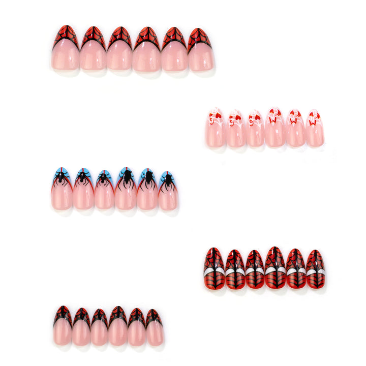 Themed Spider-Man Graphic Press-On Nails Kalsten