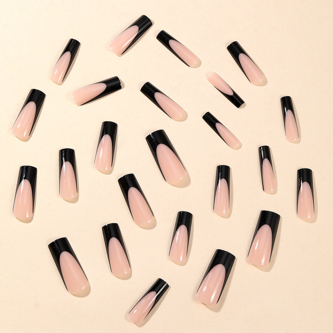 Elegant Ombre French Tip Acrylic Nails Kalsten