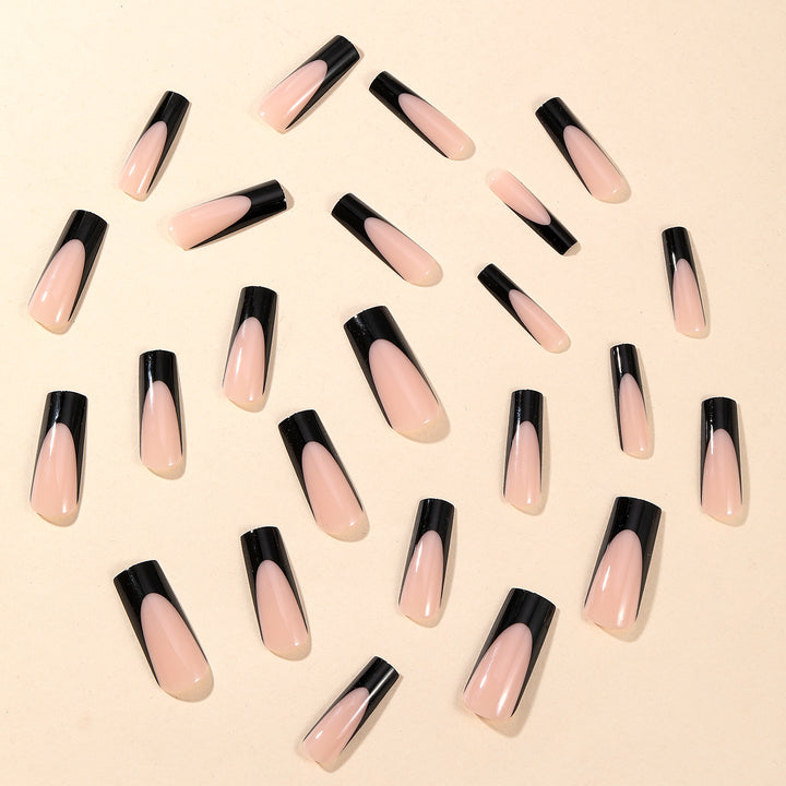 Elegant Ombre French Tip Acrylic Nails Kalsten