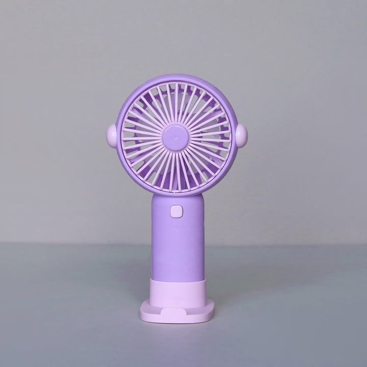 Unisex Handheld Fan with ergonomic design and practical stand function Kalsten