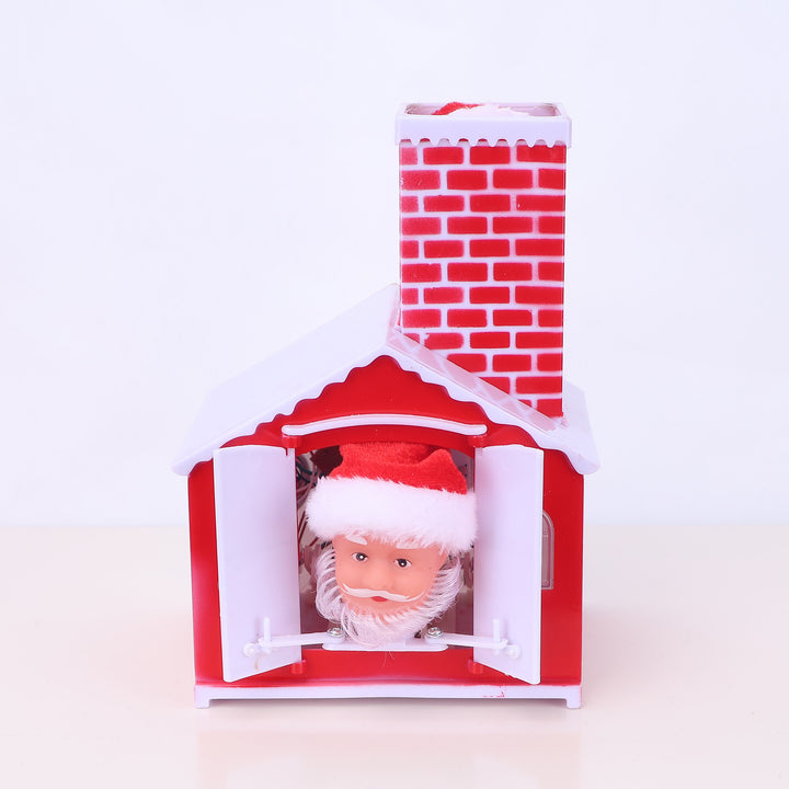 Decorative Santa Claus figure with candy