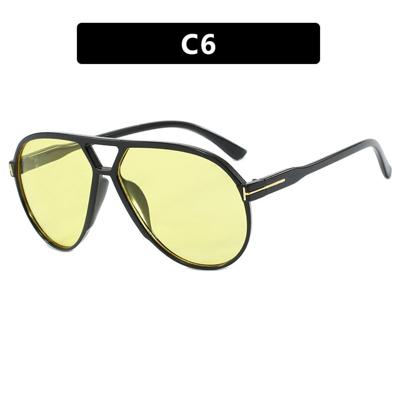Ladies stylish pilot sunglasses with elegant design and UV protection Kalsten