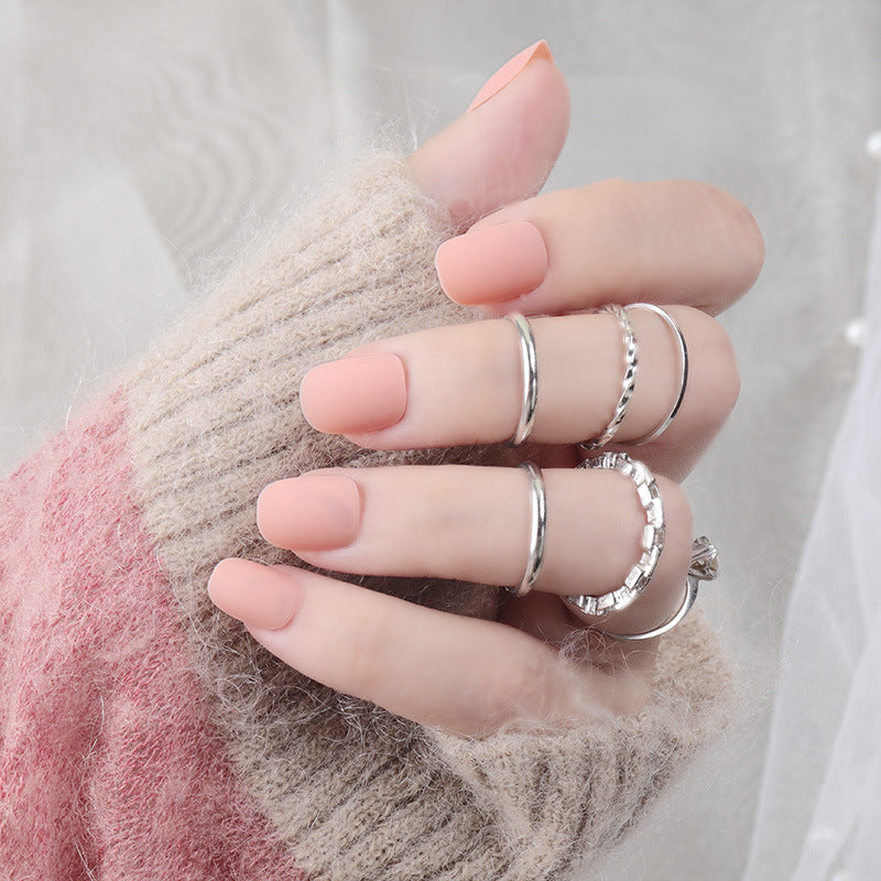 Matte Press-On Nail Set Kalsten