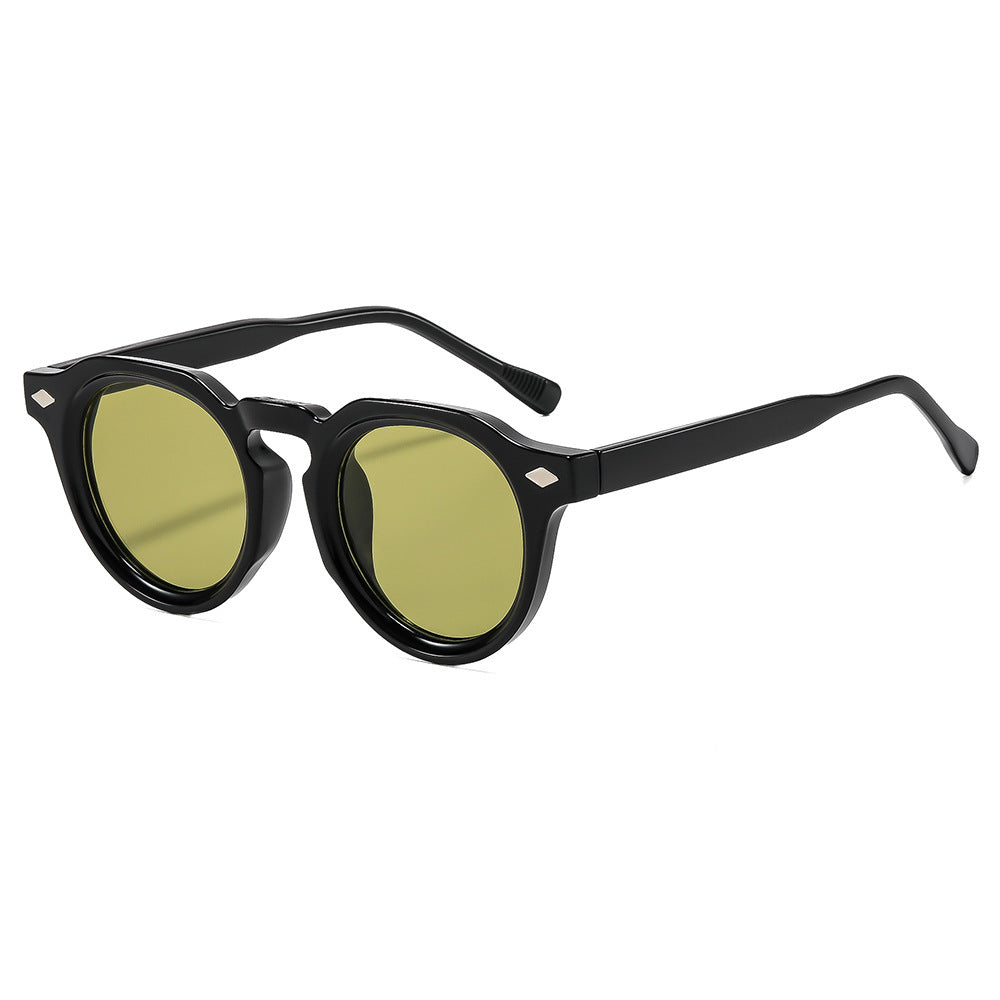 Retro-Inspired Round Frame Sunglasses Kalsten