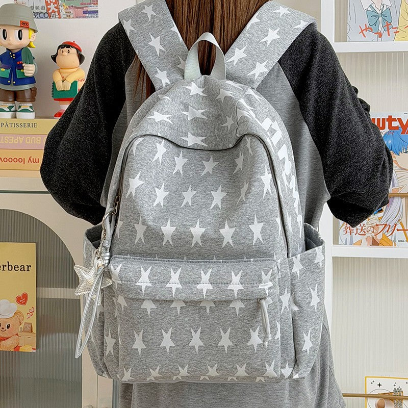 Casual Star Print Backpack Kalsten